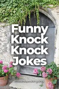 Hilarious Knock Knock Jokes For All Ages English Jokes