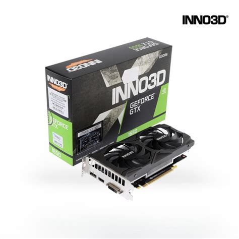 VGA INNO3D GEFORCE GTX 1650 TWIN X2 OC V2 - 4GB GDDR6 | Aclick