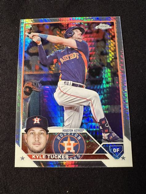 2023 Topps Chrome Prism Refractor 6 Kyle Tucker For Sale Online EBay