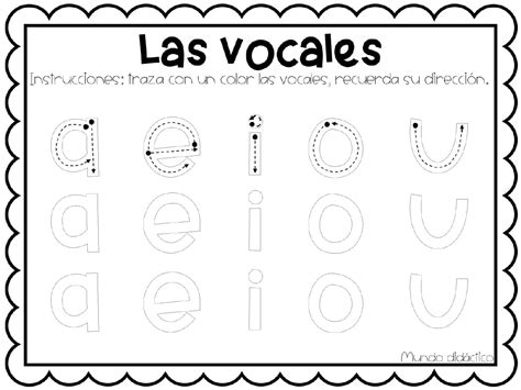 21 Ejercicios Para Trabajar Las Vocales En Preescolar The Modafinil24