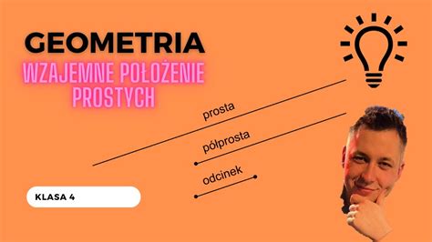 Wzajemne Po O Enie Prostych Lekcja Klasa Figury Geometryczne