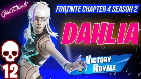 Fortnite Chap 4 Season 2 Victory Royale With Dahlia From Crew 2023