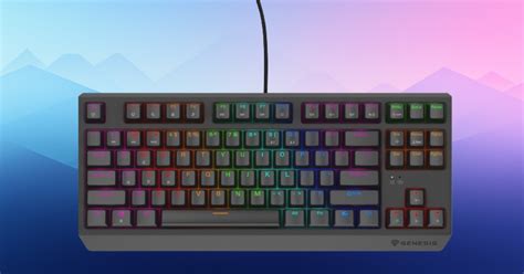 Mechanik z RGB i Hot Swap już za 129 99 zł Genesis Thor 230 TKL Lite tanio w RTV Euro AGD