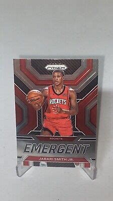 Panini Prizm Emergent Insert Jabari Smith Jr Rc Rookie