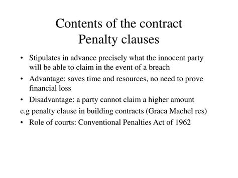 contents   contract powerpoint