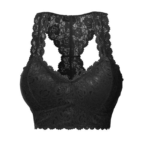 Cheap Ramidos New Women Plus Size Vest Crop Wire Brab Lace Lingerie Sexy V Neck Underwear Joom