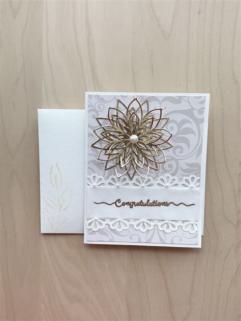 Elegant 3D Wedding Anniversary All Occasion Greeting Card - Etsy