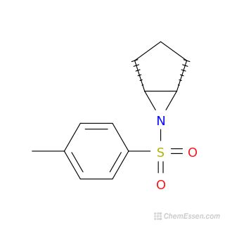 1S 5R 6 Tosyl 6 Azabicyclo 3 1 0 Hexane Structure C12H15NO2S Over