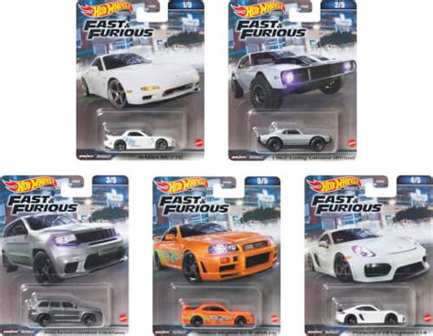 Mattel HNW46 Hot Wheels Premium Fast Furious Sortiert Teddy Toys Kinderwelt