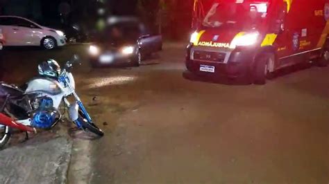 Motociclista fica ferido em acidente na Rua Catanduvas Vídeo Dailymotion