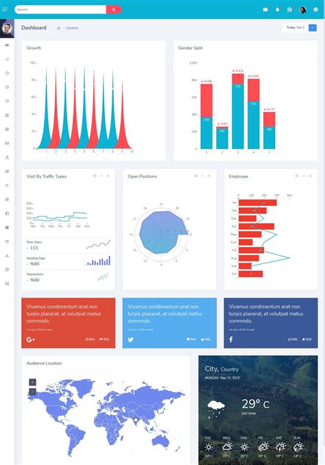 Dashboard UI Kit With UI Framework Responsive Bootstrap 4 Admin Ekan