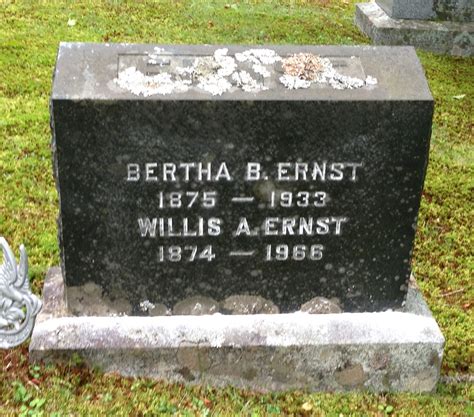 Bertha Belle Mills Ernst Find A Grave Memorial