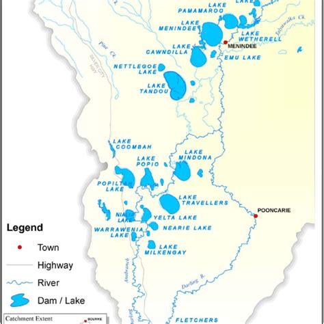 The Menindee Lakes Scheme | Download Scientific Diagram