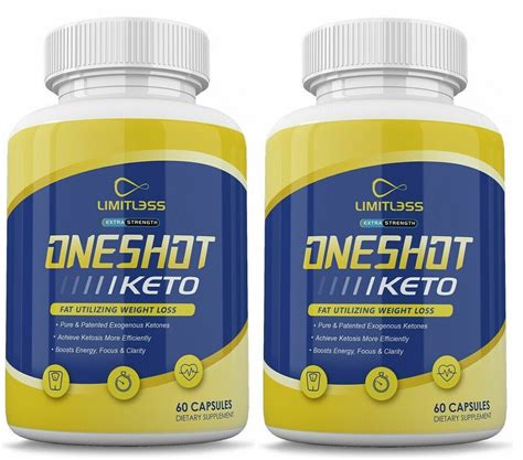 One Shot Keto Limitless One Shot Keto Fat Burners