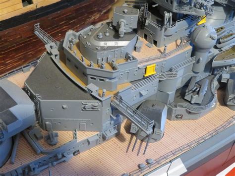 Hachette Build The Battleship Bismarck 1 200 Model Completed For