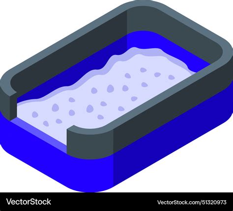 Isometric Soap Dish Royalty Free Vector Image Vectorstock