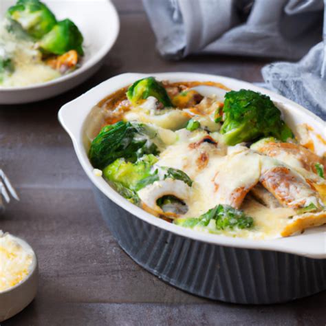 Cheesy Chicken Broccoli Bake Recipe | cookAIfood