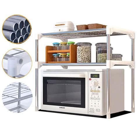 Телескопическая полка Kitchen для микроволновки – купить онлайн на ROZETKA