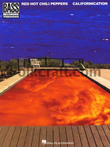 Red Hot Chili Peppers Californication Bass New Irish Booksellers