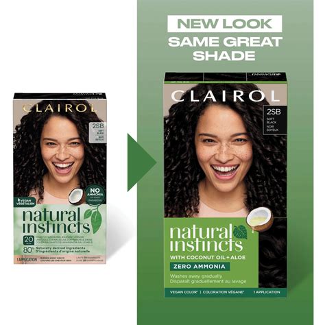 Clairol Natural Instincts 7 Dark Blonde Demi Permanent Hair Color Ammonia Free Vegan Formula