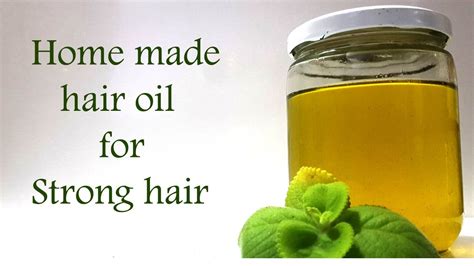 How To Make Homemade Herbal Hair Oil For Strong And Thick Hair