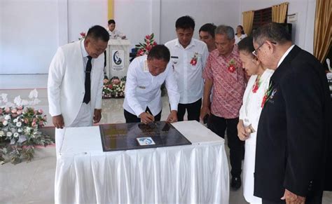 Bupati Franky Wongkar Meresmikan Gedung Gereja GPdI El Shaddai Poigar