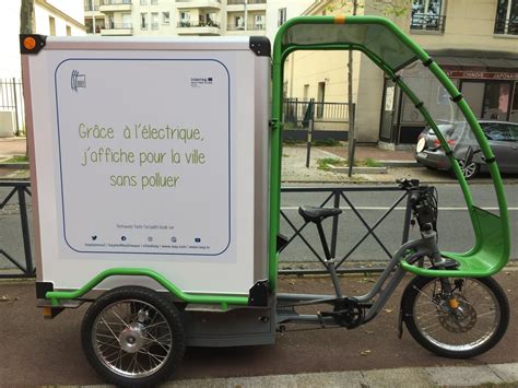 Un Triporteur Cologique Pour Laffichage Municipal Issy Les Moulineaux