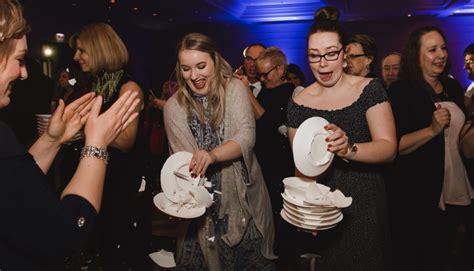 Greek Traditions Breaking Plates