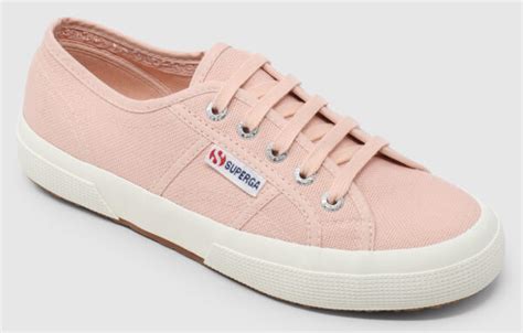 Superga Classic Pink Blush Footsteps