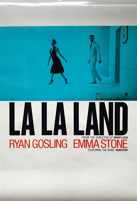 Original La La Land Movie Poster - Original Poster