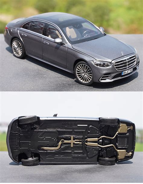 Original Factory 118 Norev Benz S600 Amg W223 2021 Diecast Alloy Car Classic Models Wholesale