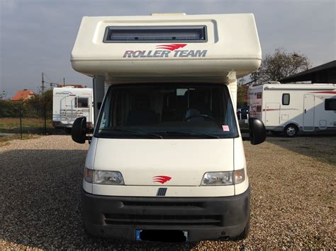 Roller Team Pegaso 703 Occasion De 2001 Fiat Camping Car En Vente à