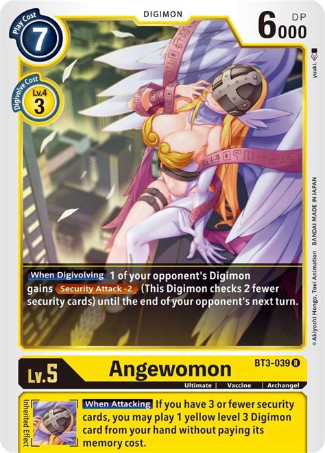 Angewomon Bt Release Special Booster Digimon Card Game