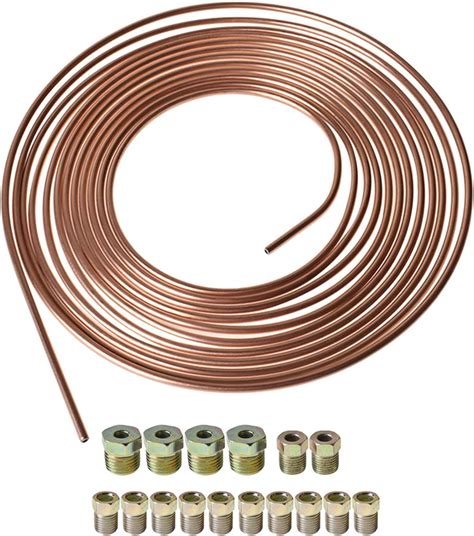 Amazon Labwork Copper Nickel Brake Line Tubing Kit Od Foot