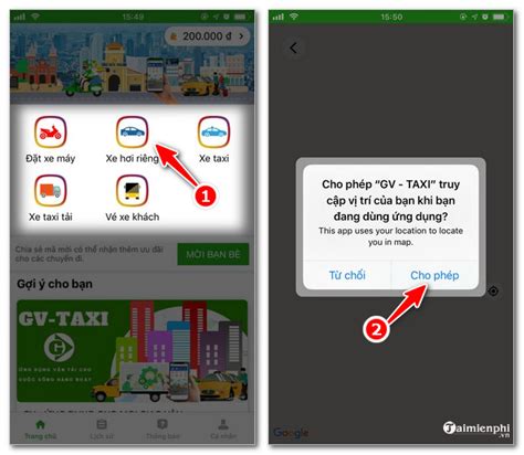 H Ng D N T Xe Gv Taxi Tr N I N Tho I Di Ng