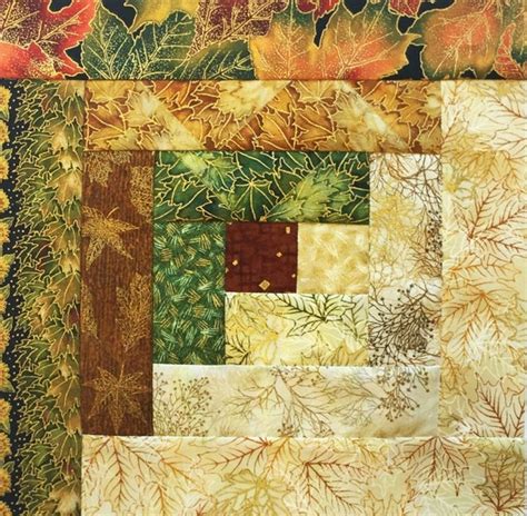 Log Cabin Block Jordan Pre Cut Quilt Kit Robert By Jordanfabrics