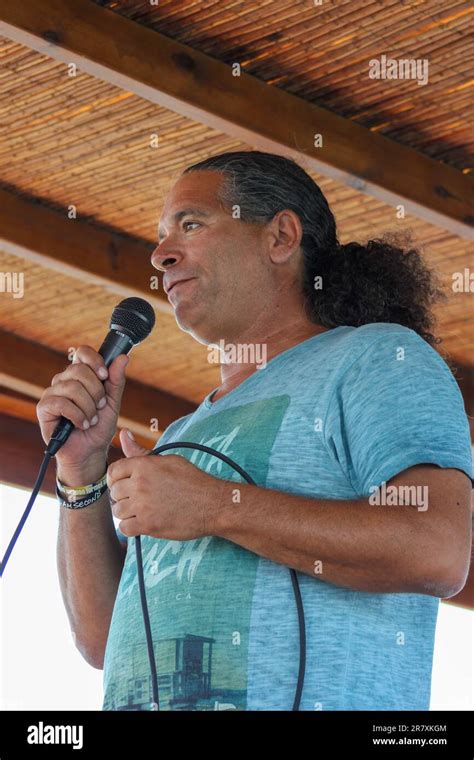 Singer Daniel Carmel performs onboard "The Worship Boat" on the Sea of ...