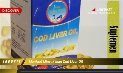 Intip Manfaat Minyak Ikan Cod Liver Oil Yang Wajib Kamu Intip Discover