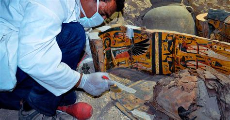 Sex Mumier Funna I Egypten SVT Nyheter