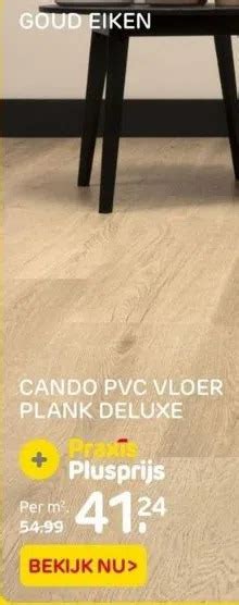 Cando Pvc Vloer Plank Deluxe Aanbieding Bij Praxis