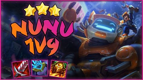 NUNU 3 FAZENDO 1v9 TFT SET 8 PBE INC MPLETE YouTube