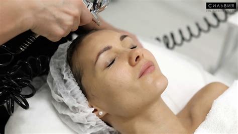 ГАЗОЖИДКОСТНЫЙ ПИЛИНГ в салоне красоты и SPA Сильвия - YouTube