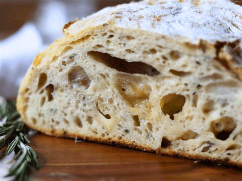 Easy Roasted Garlic And Rosemary Sourdough Bread Recipe Simplicity