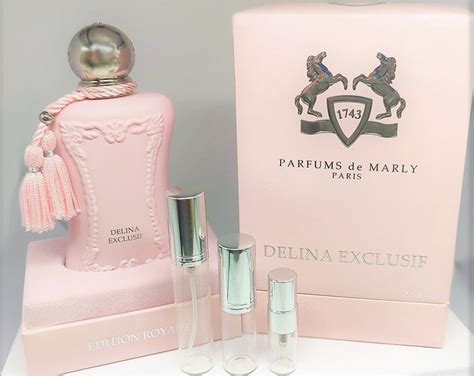 Collection Of 3 Perfume Samples 2ml Each Parfums De Marly Delina