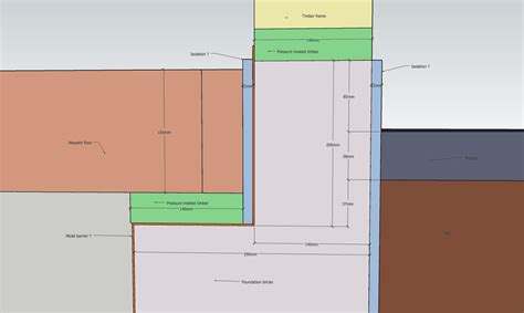 Wooden Floor On Foundation Ground Level Timber Frame BuildHub Org Uk