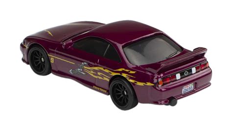 Premium Hot Wheels Nissan Sx S Fast Furious Hcp Dark Red