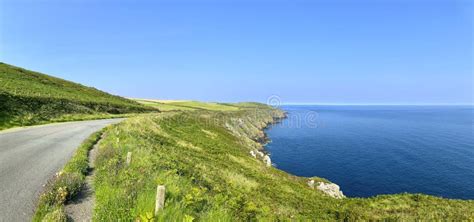 Beautiful Coastline Of The Isle Of Man Stock Photo Image Of Drive