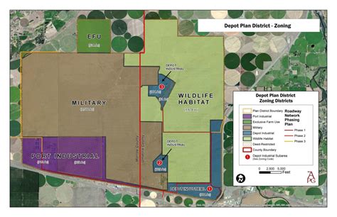 CDA Zoning Map (Former Umatilla Chemical Weapons Depot) | Morrow County Oregon