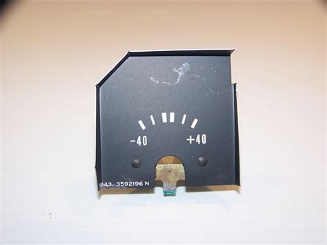 1972 73 74 75 76 DODGE DART PLYMOUTH DUSTER VALIANT AMMETER GAUGE OEM