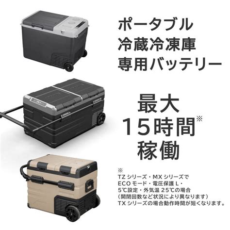 【楽天市場】【楽天 1位】 ポータブル冷蔵庫専用 リチウムイオンバッテリー 15600mAh/173Wh 最大15時間駆動 FSAK-002 ...